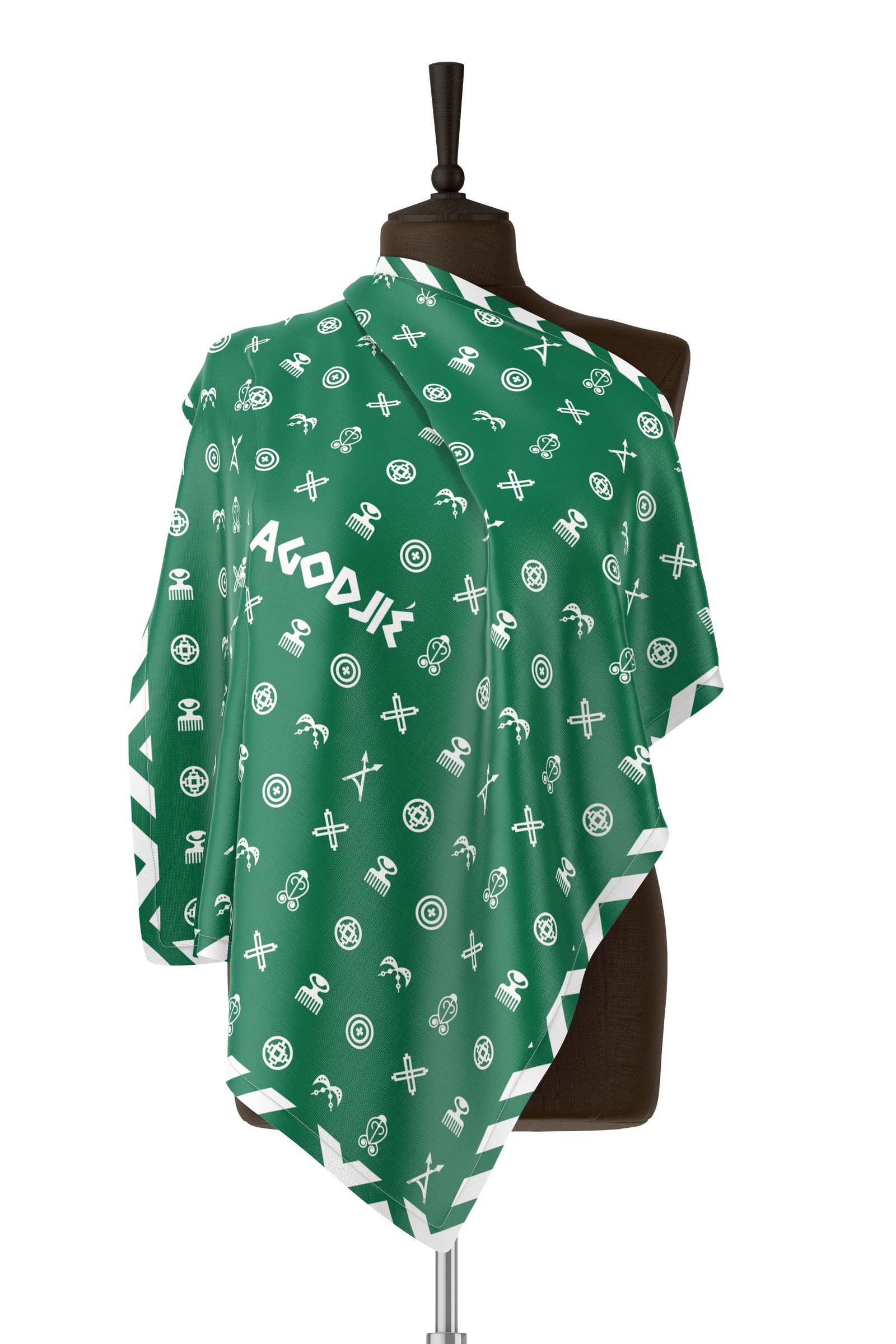 Foulard Agodjié Vert